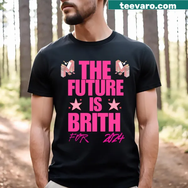 Stylish t-shirt with futuristic 2024 text design