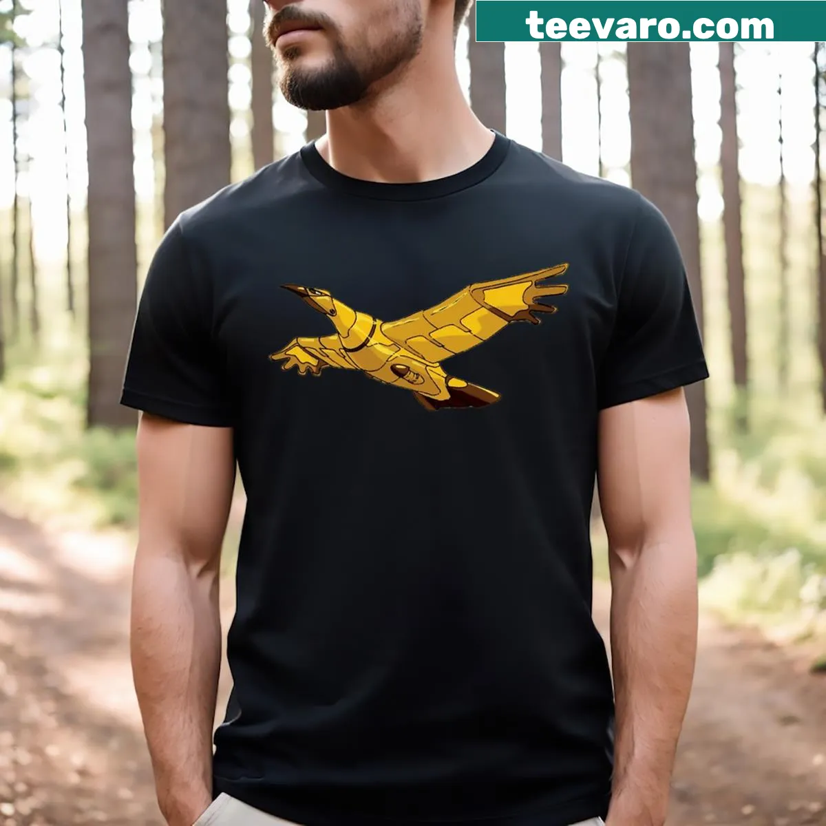 Retro graphic from Mysterious Cities Of Gold on a kids' T-shirt — on a men's t-shirt