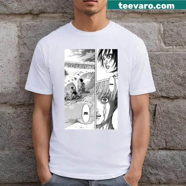T-shirt featuring Armin Mokasa graphic, perfect for fans of the series