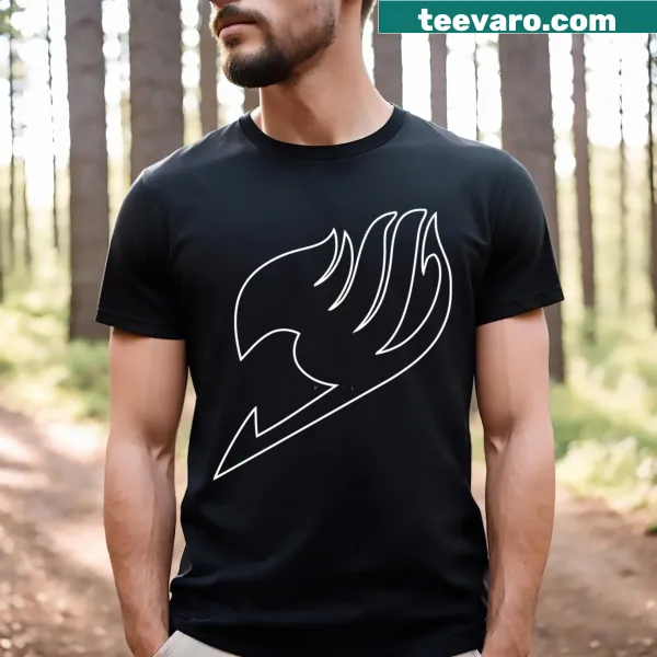 Whimsical Fairy Tail t-shirt with fantasy illustrations