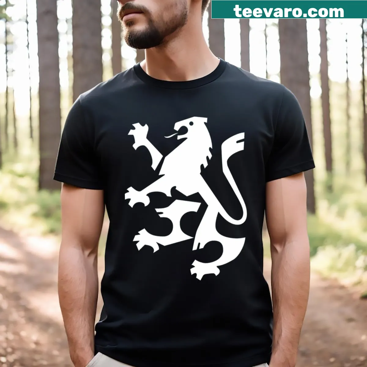 Gatecrasher White Logo Active T-shirt with minimalist logo design — on a men's t-shirt