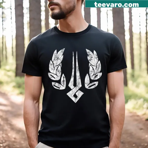 Distressed Zagreus logo from the game Hades on a t-shirt