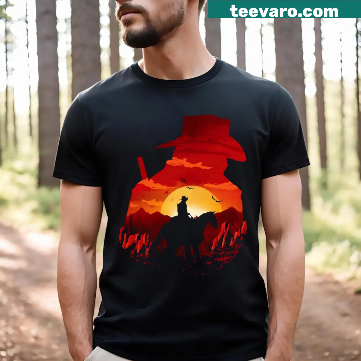 Sleek logo design t-shirt for everyday wear — on a men's t-shirt