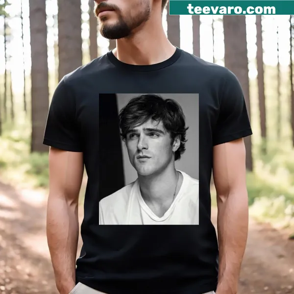 Graphic T-shirt featuring a bold poster of Jacob Elordi