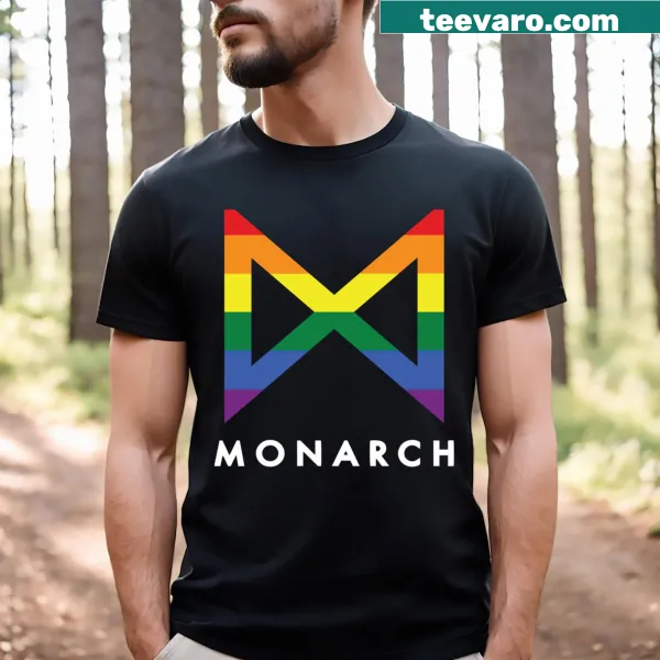Whimsical t-shirt featuring Logo Monster in cartoon style
