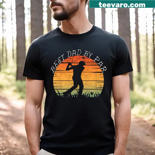 Wholesome graphic T-shirt for golf-loving dads