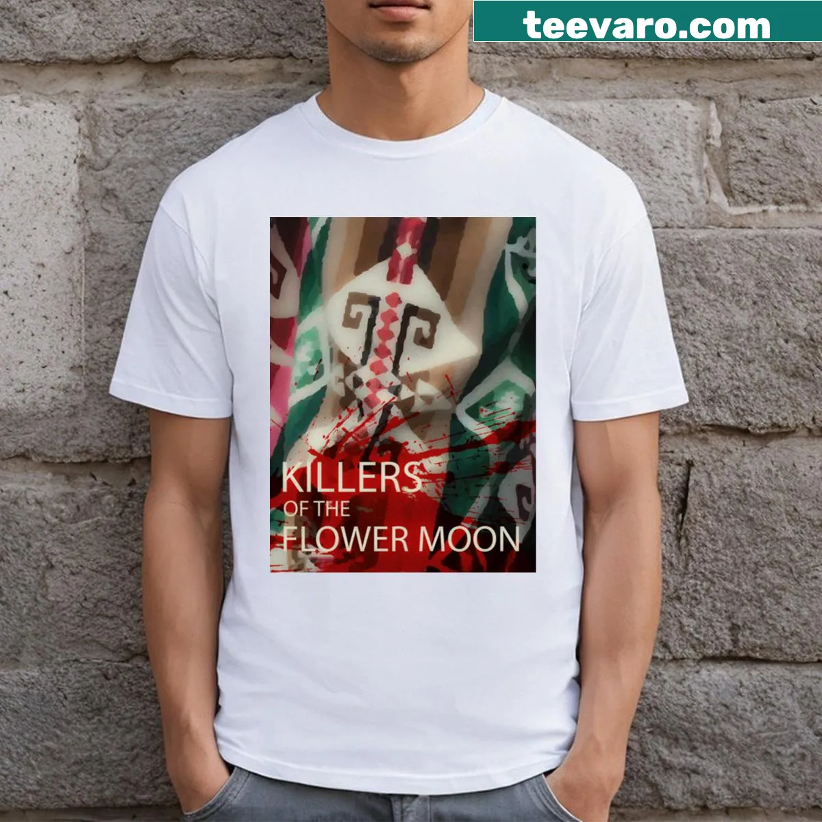 T-shirt inspired by the movie Killers Of The Flower Moon — on a men's t-shirt