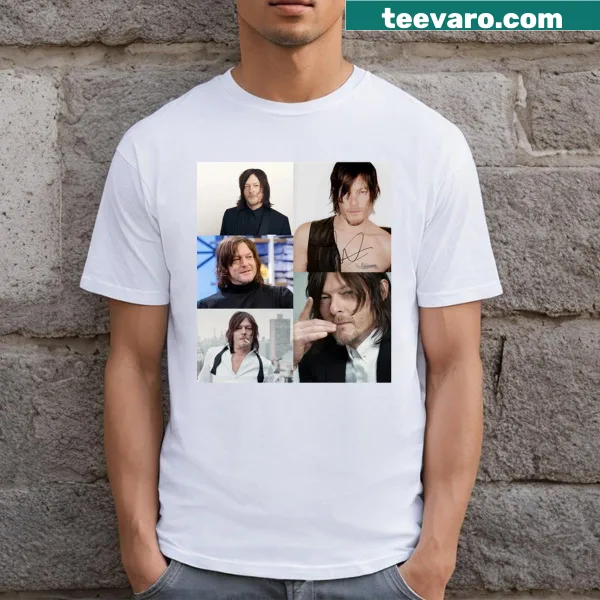 Vintage-inspired Norman Reedus tribute T-shirt