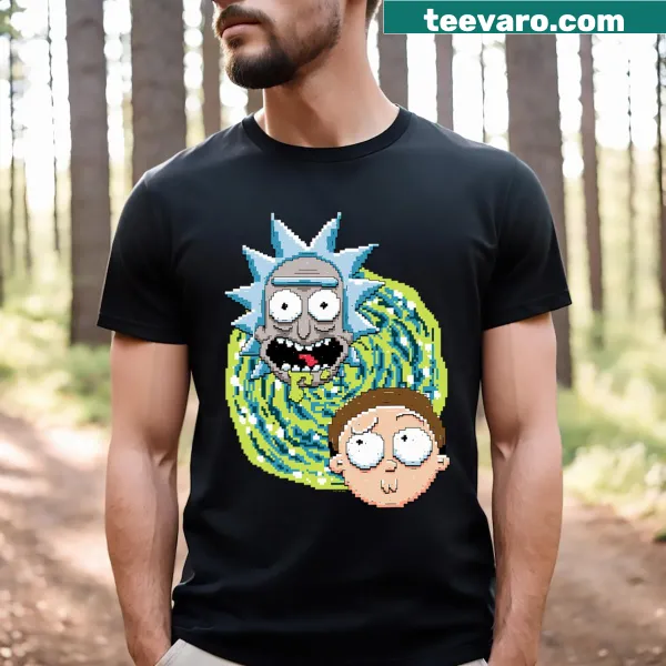 Retro cartoon graphic on a vintage-style T-shirt