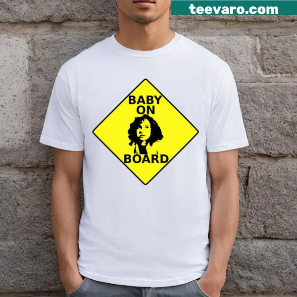 Cute Dirty Dancing inspired T-shirt with 'Baby On Board' design
