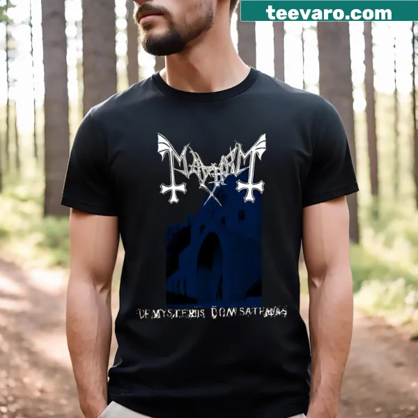 Fantasy-themed T-shirt with illustrations from Mayhem and Toaru Majutsu