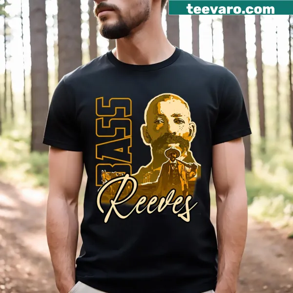 Tribute graphic for Mr. Bass on a T-shirt