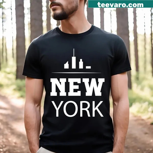 Illustrated New York City sign design for travel enthusiasts
