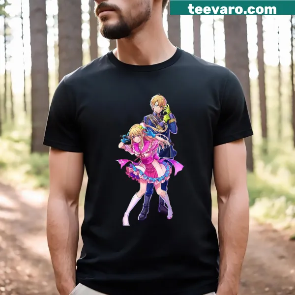 Anime-inspired t-shirt honoring Oshi No Ko