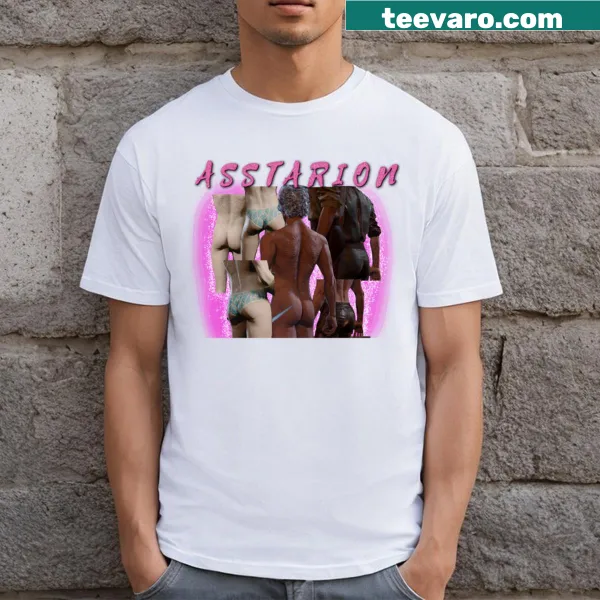 Essential t-shirt featuring the character Asstarion in a fantasy-themed design