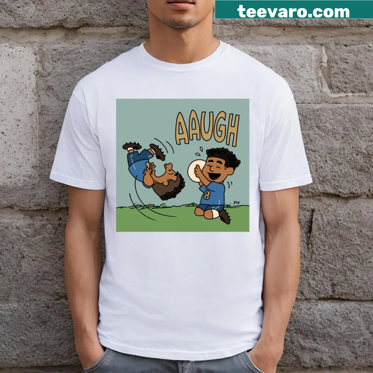 Humorous dad-themed typography on a Judetrent T-shirt — on a men's t-shirt