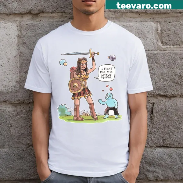 Ogra The Magnificent t-shirt with whimsical fantasy illustration