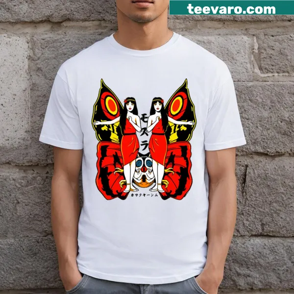 Cute illustration of Shobijin on a T-shirt