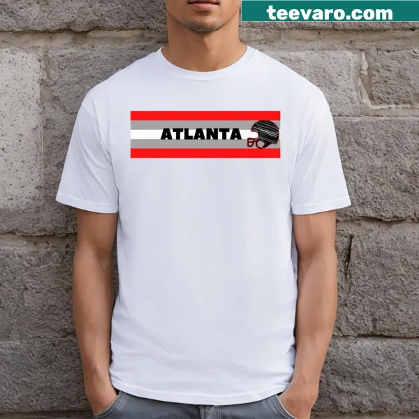 Atlanta football-themed T-shirt with bold fan design