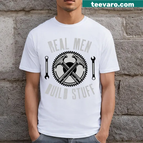 Illustrative Build Stuff T-shirt celebrating creativity
