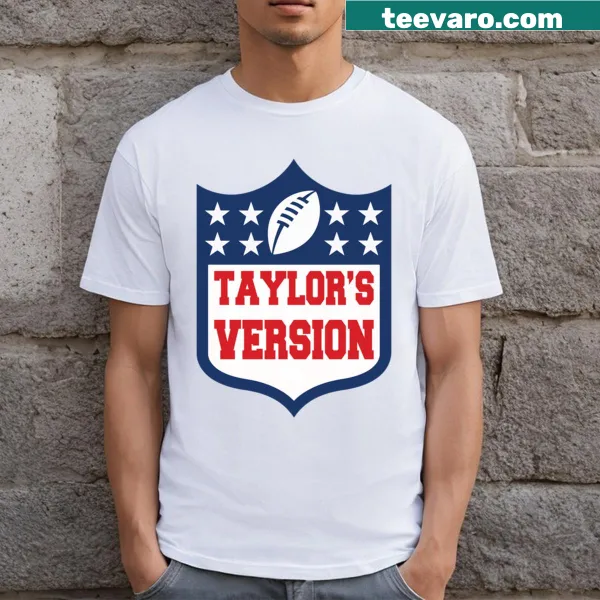Playful Football Taylor's Version graphic T-shirt