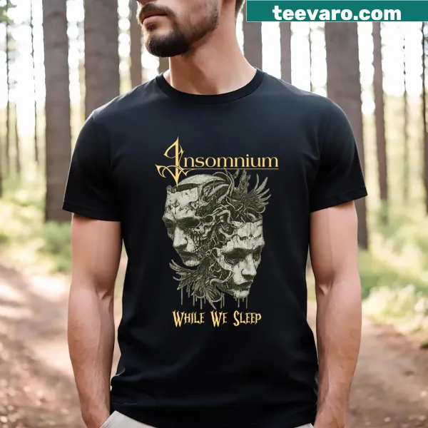 T-shirt featuring Insomnium band graphic