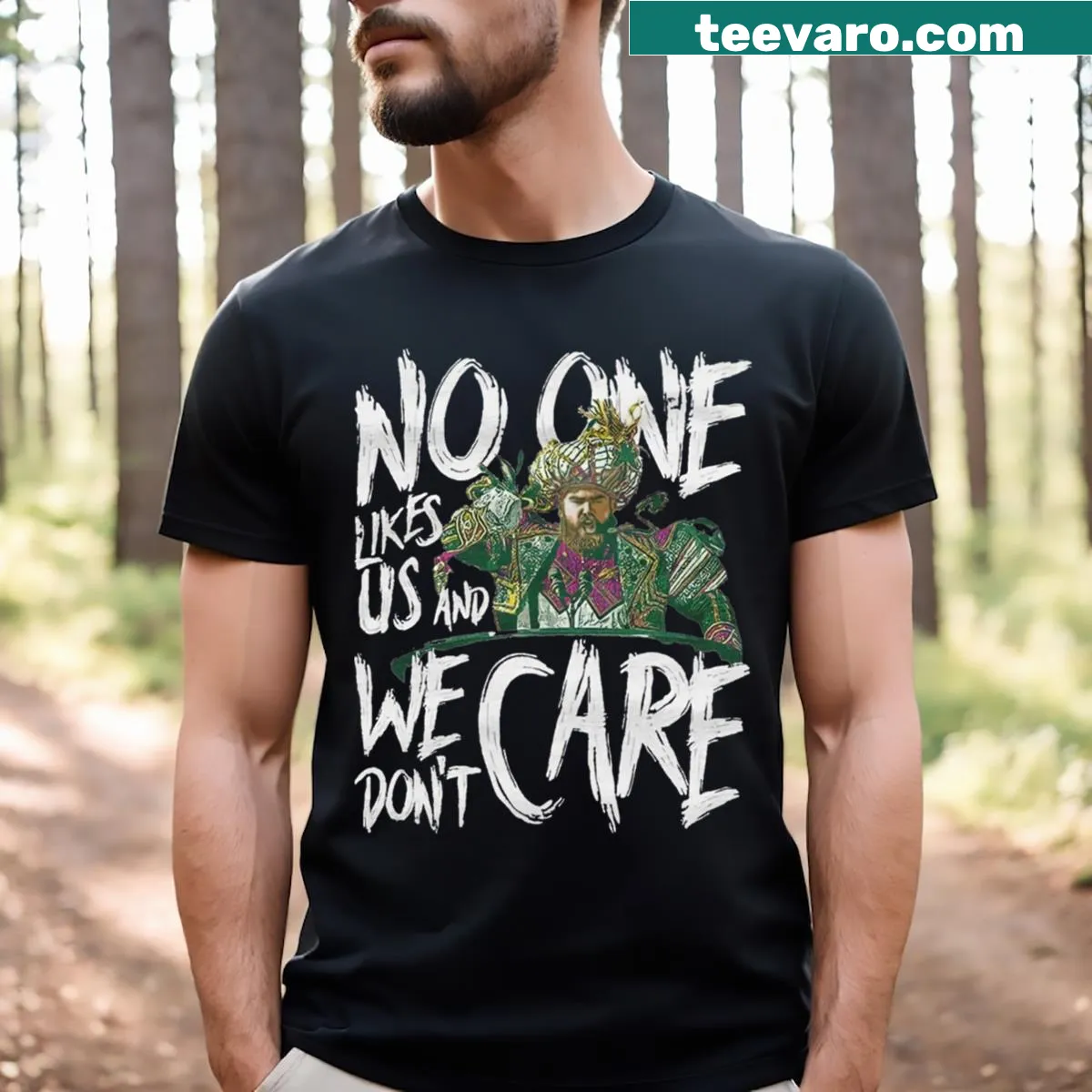 Jason Kelce essential t-shirt with bold typography. — on a men's t-shirt