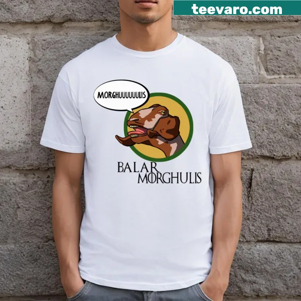 Typography design featuring the phrase 'Balar Morghulis'