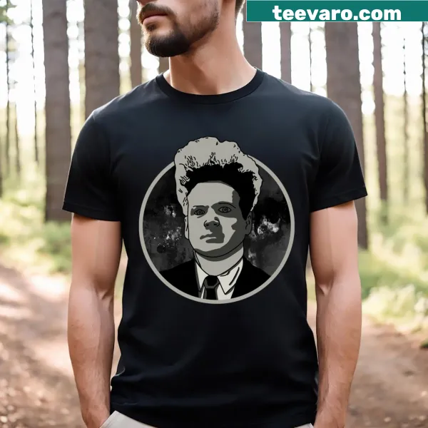 T-shirt inspired by the film Eraserhead with graphic elements