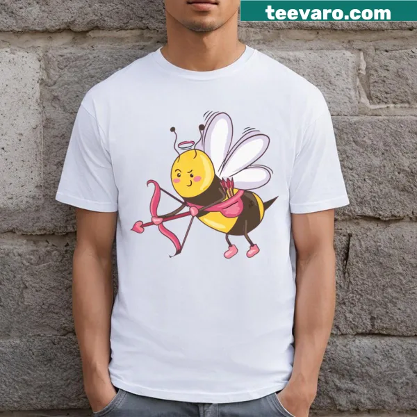 Cupid design with arrows and hearts for Valentine’s Day