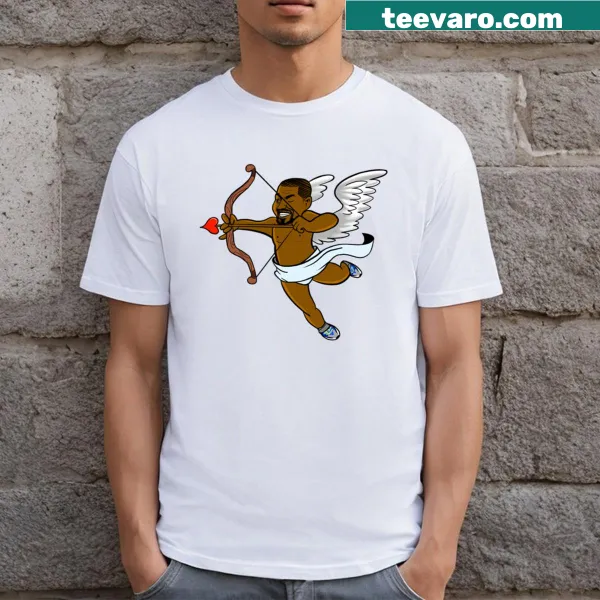 Playful Valentine's Day T-shirt with whimsical design