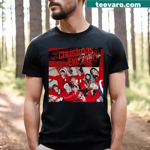 Sentimental Christmas Eve t-shirt with warm holiday graphics