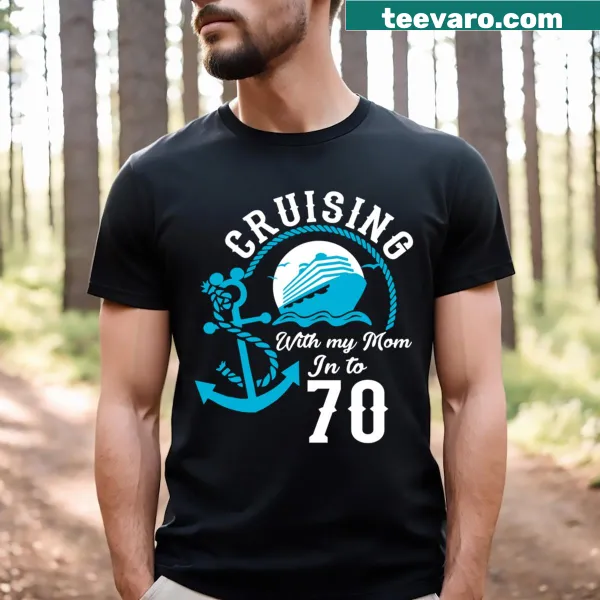 Sentimental birthday T-shirt for celebrating mom's 70th birthday