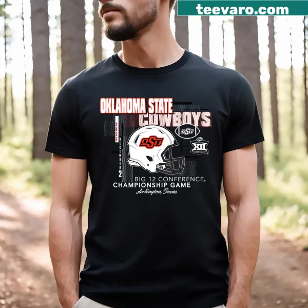 Oklahoma State Cowboys Championship T-shirt with team logo