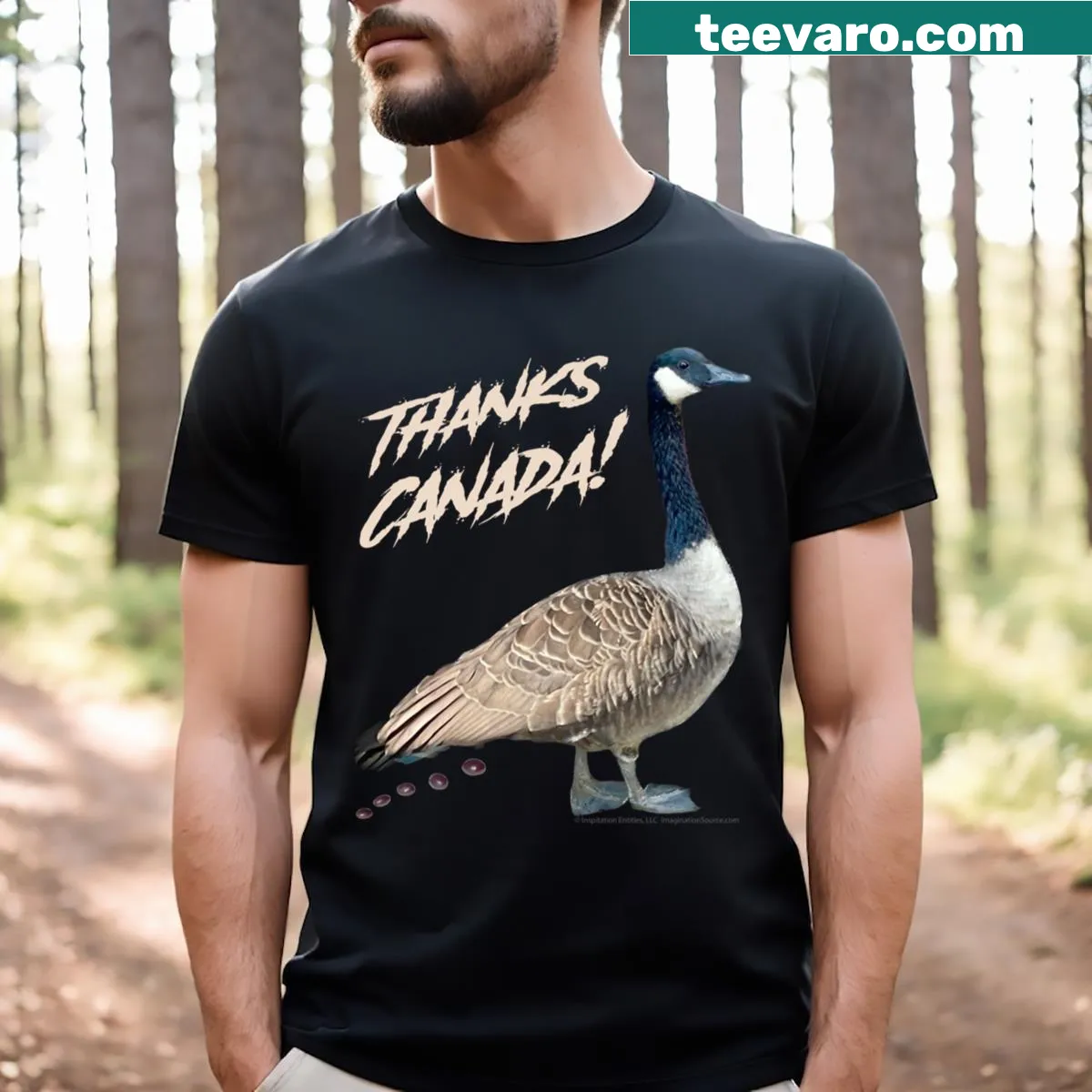 Funny travel themed text graphic t-shirt — on a men's t-shirt