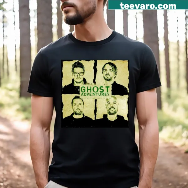 Illustrated T-shirt inspired by ghost adventures