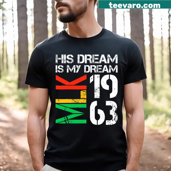 Inspirational MLK quote T-shirt for Black History Month