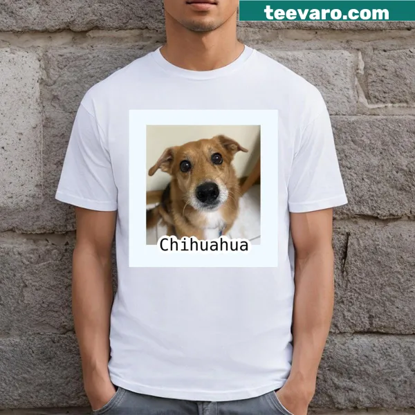 Illustration of a Chihuahua on a playful T-shirt