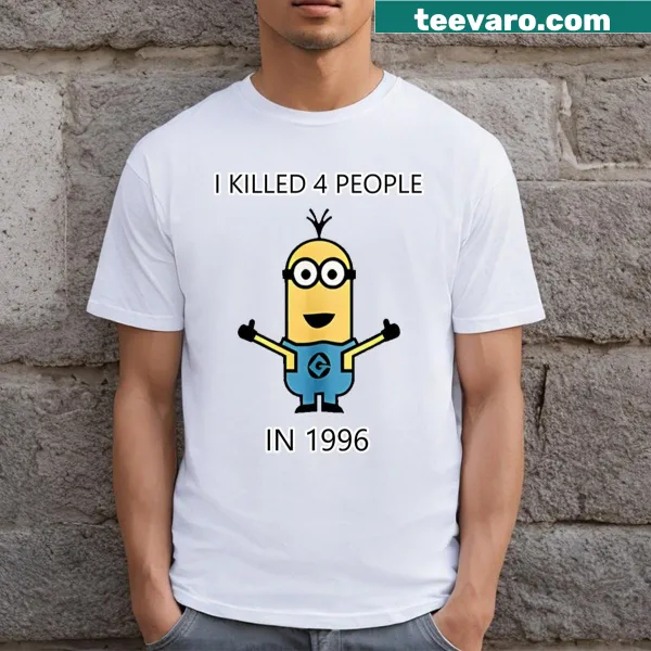 Bold graphic tee with provocative statement