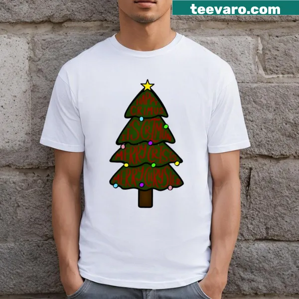 Humorous Christmas shirt with the phrase Merry Chrysler