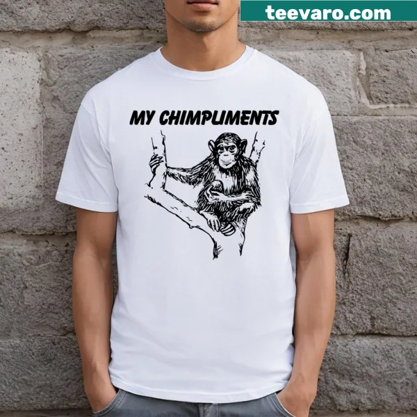 Witty text graphic t-shirt with a pun