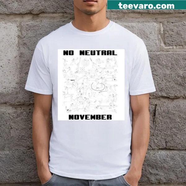 Text design 'No Neutral Kof' t-shirt
