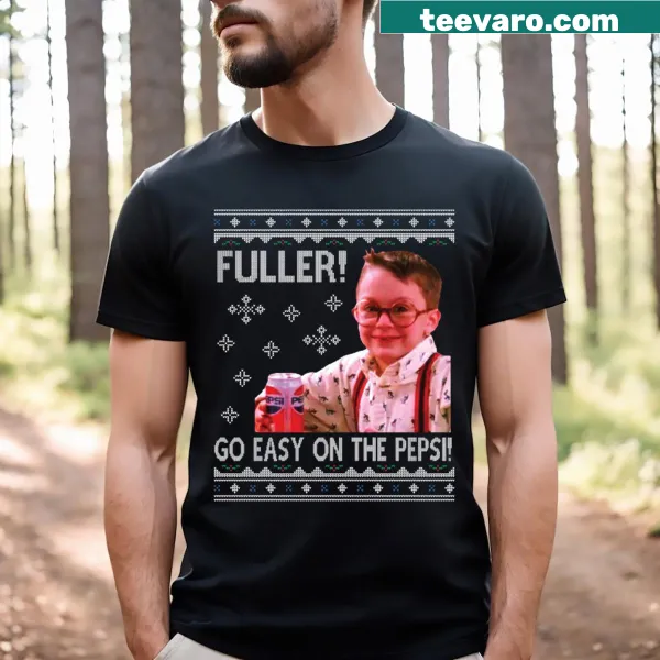 Vintage Home Alone inspired design on a Christmas T-shirt