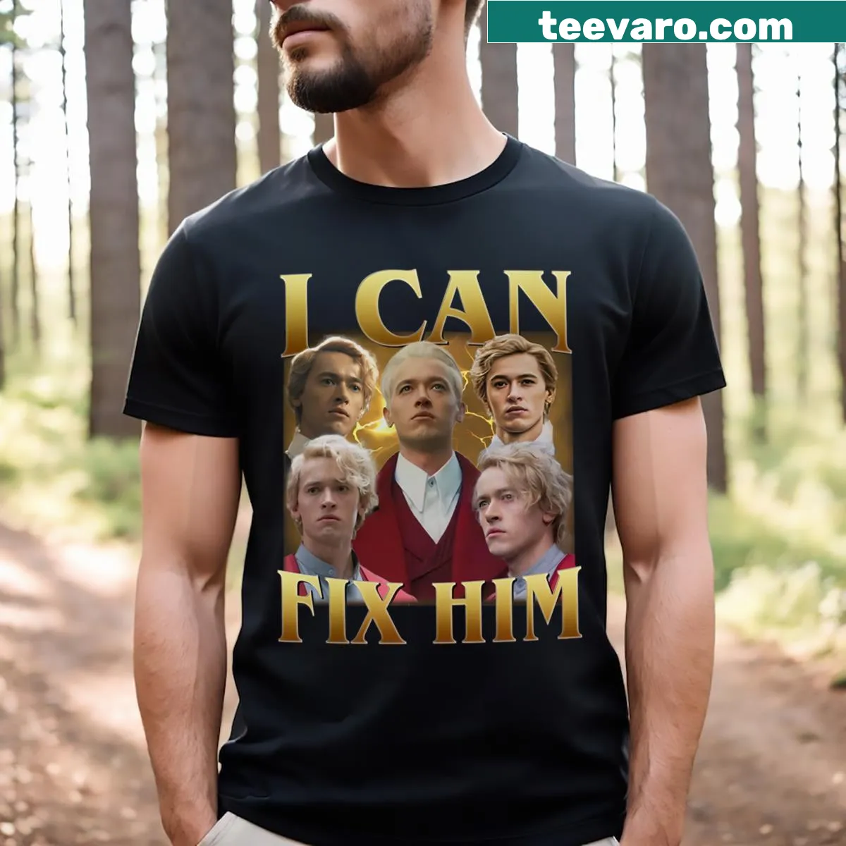 Funny Coriolanus quote t-shirt — on a men's t-shirt
