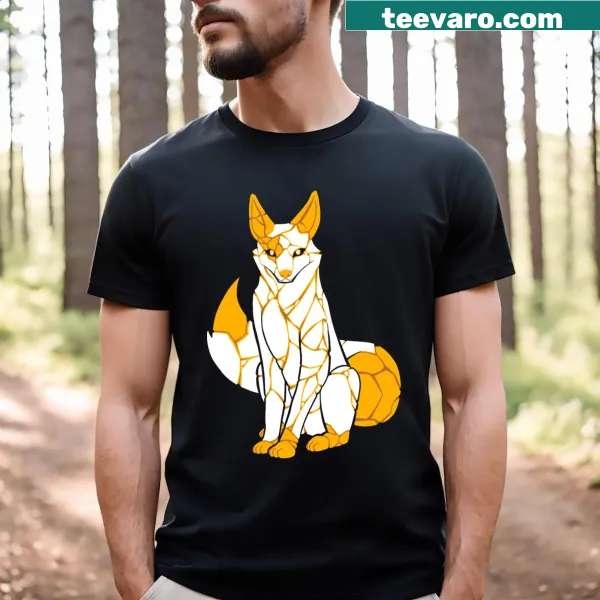 Artistic Kintsugi-themed T-shirt with elegant typography