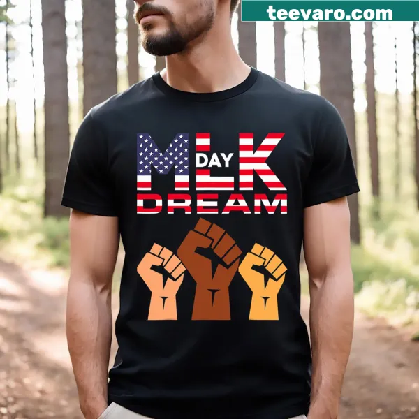 Inspirational typography design with I Have A Dream text