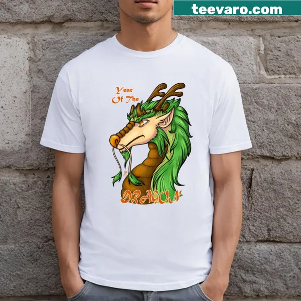 Illustration of a dragon representing the Year of the Wood Dragon 2024