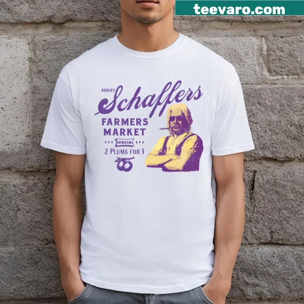 Farmers Market graphic t-shirt celebrating fresh produce