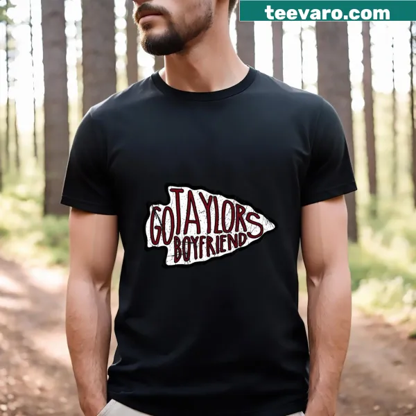 T-shirt featuring playful design honoring Travis Kelce