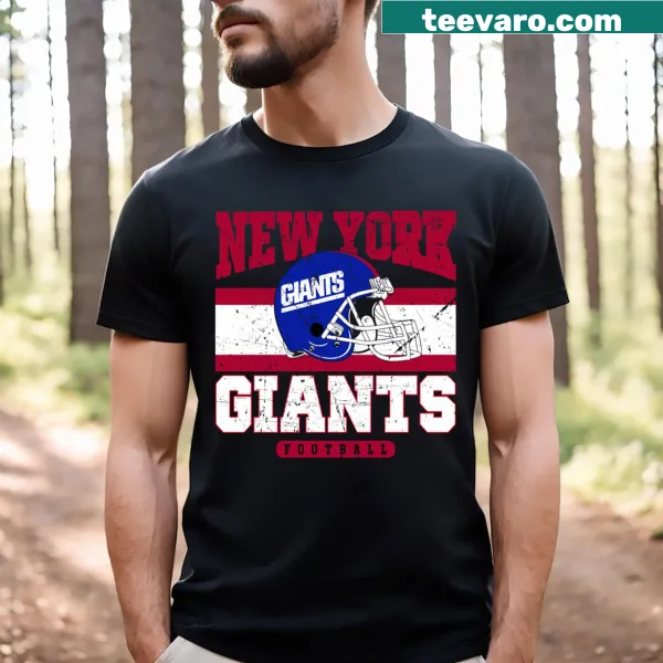 New York Giants Football T-shirt with team logo